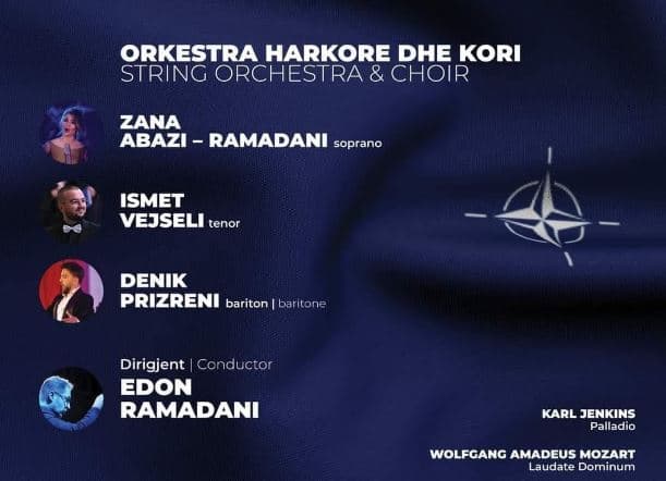 Filharmonia dhe Opera e Kosovës organizojnë koncert në shënimin e 25-vjetorit të intervenimit të NATO-s në Kosovë