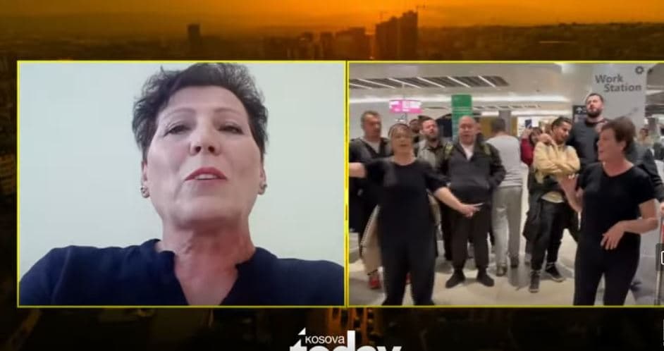 Marteti: Gjithçka ishte spontane nga performanca në aeroport të Romës (VIDEO)
