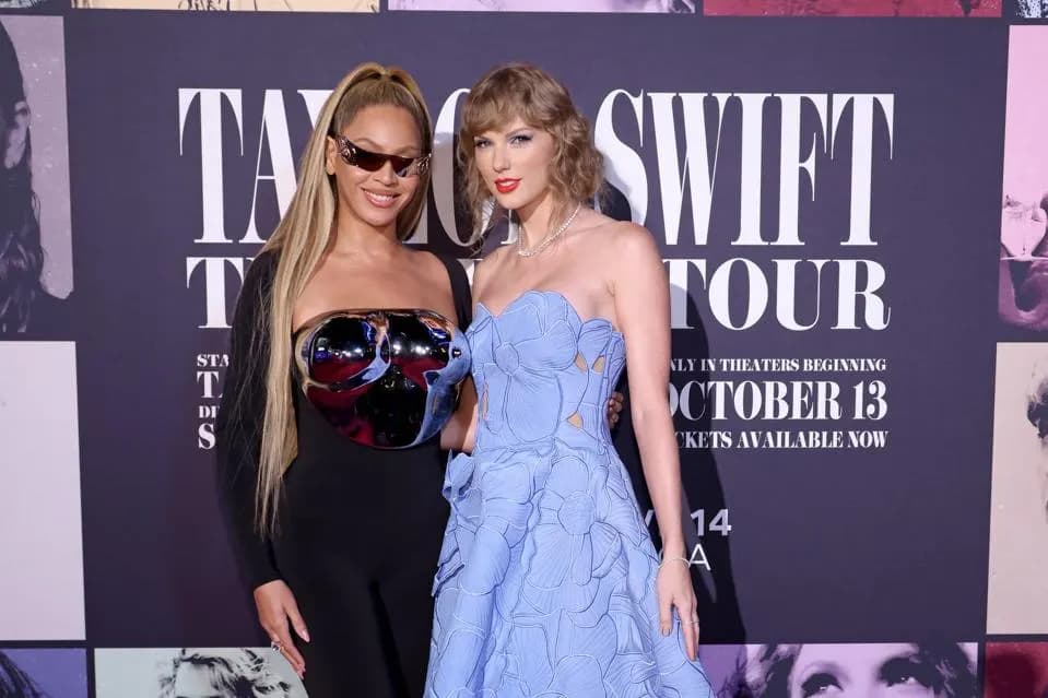 Taylor Swift "mposht" Beyoncen me albumin e ri