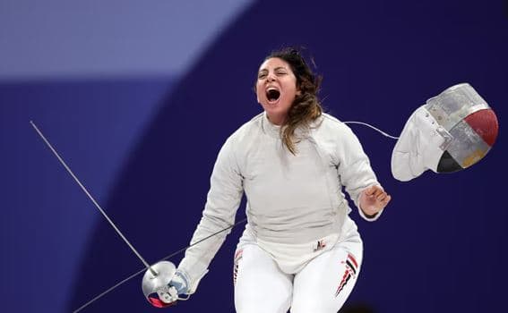 Shtatëmuajshe shtatzënë, sportistja nga Egjipti konkurroi dhe fitoi