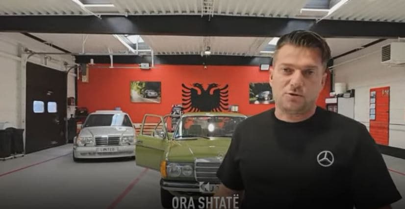 Mercedesi W123 i Fatjon Brahës, në top 50 makinat më të mira (VIDEO)