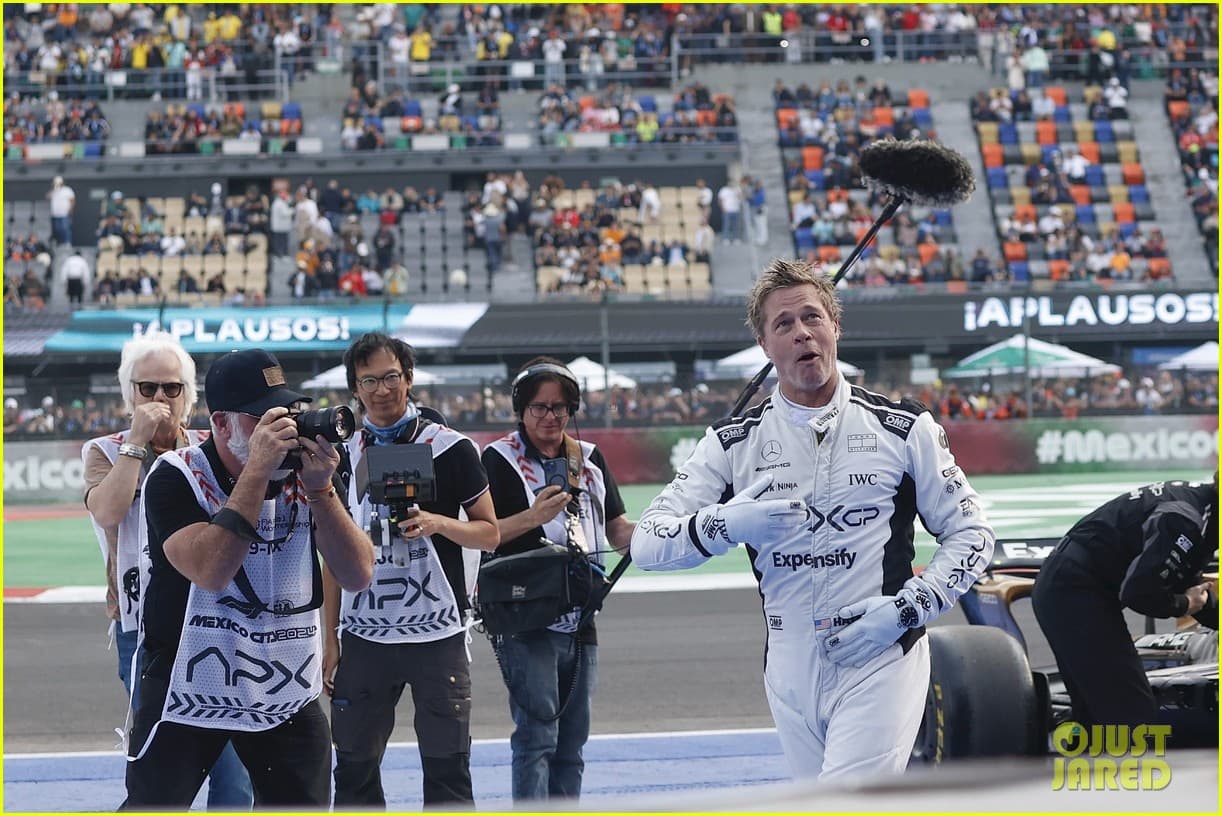 Brad Pitt xhiron film të ri për Formula 1 në Meksikë