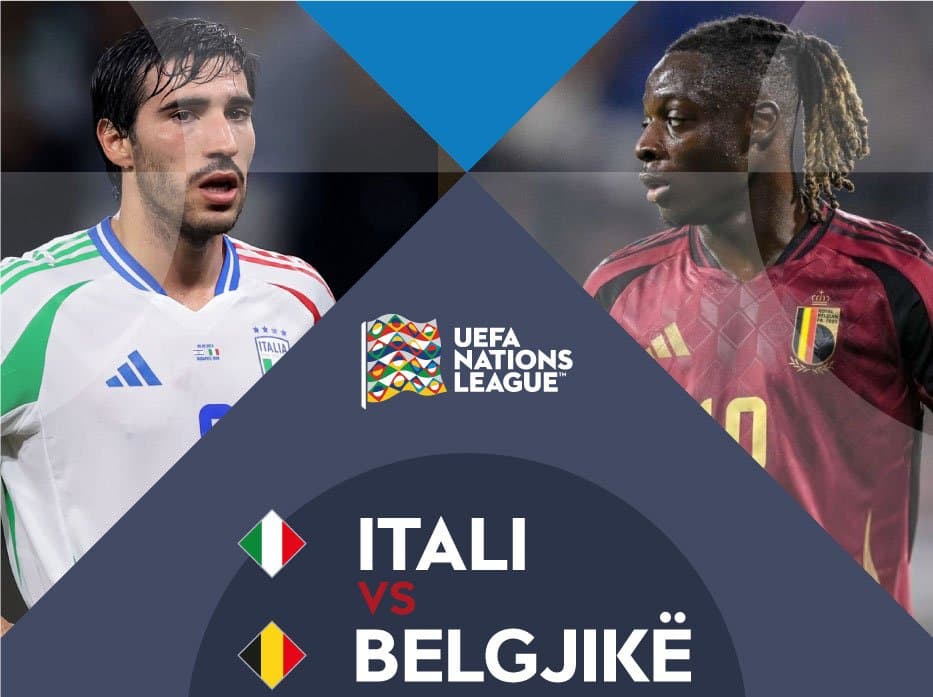 Belgjika sonte pa De Bruynen e Lukakun përball Italisë, direkt në Artmotion