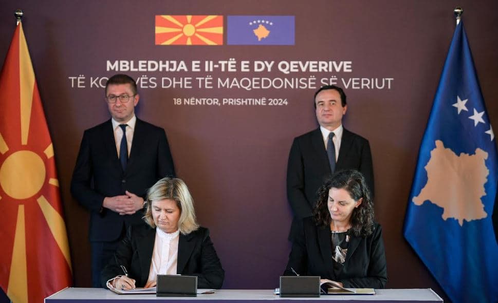 Kosova dhe Maqedonia e Veriut nënshkruajnë marrëveshje në sektorin e energjisë, detaje nga Ministria e Ekonomisë