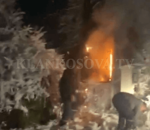 Banorët e fshatit Besi pretendojnë se është djegur trafo e rrymës, KEDS-i thotë se ka marr flakë një kuti