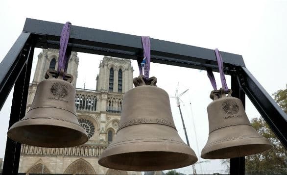 Këmbanat e Notre Dame bien për herë të parë që nga zjarri i 2019-ës