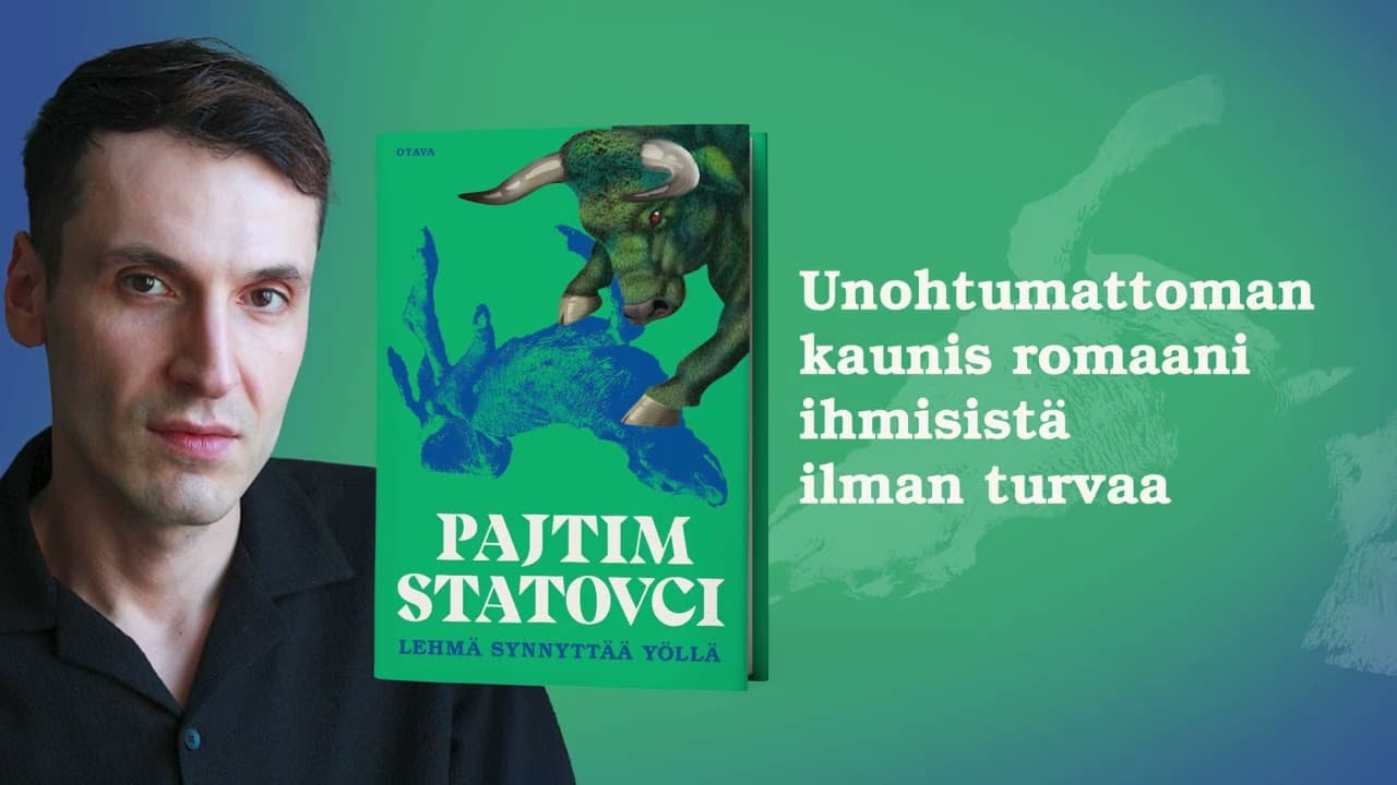 Shkrimtari Pajtim Statovci merr Çmimin prestigjioz “Finlandia” në Stokholm për romanin “Lopa pjell natën” 