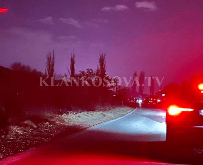 Dyshohet për gjuajtje me armë, bllokohet trafiku rrugës së Bardhoshit