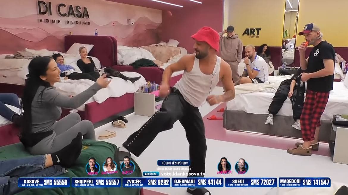 Imitimi i banorëve të shtëpisë nga Gjesti shkakton të qeshura