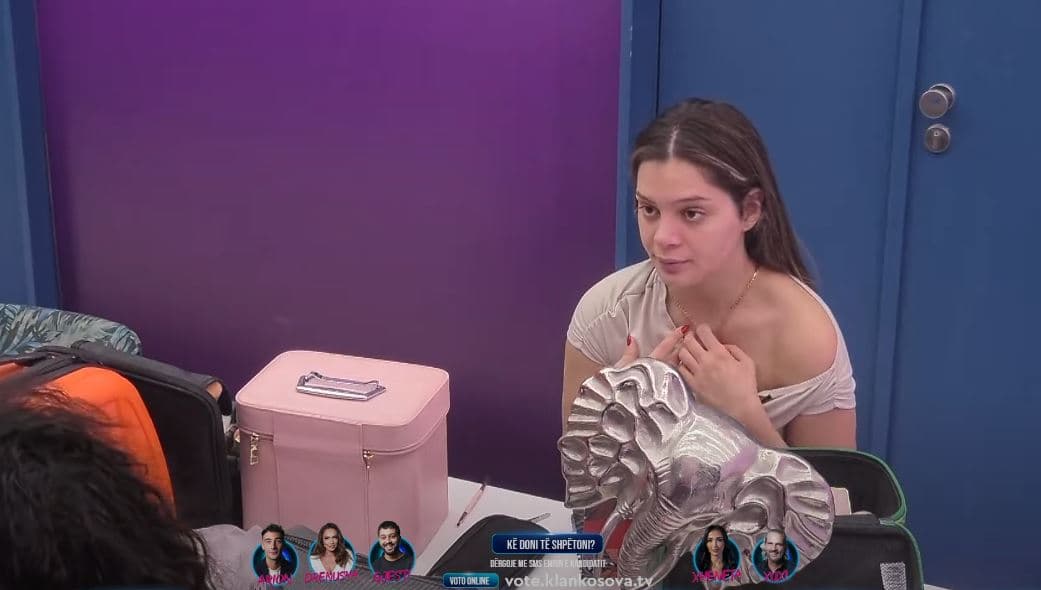 Si u ndje Lela kur pa videon që ia shfaqi mbrëmë “Vëllai i Madh”? (VIDEO)