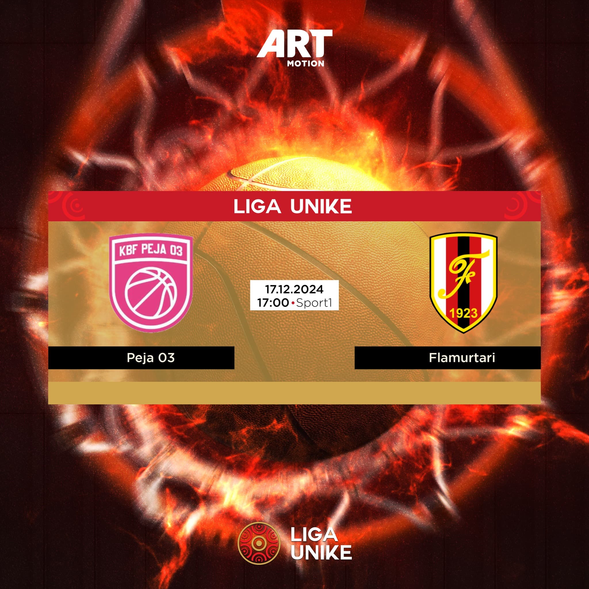 Liga Unike për Femra në Artmotion: Peja e pret Flamurtarin