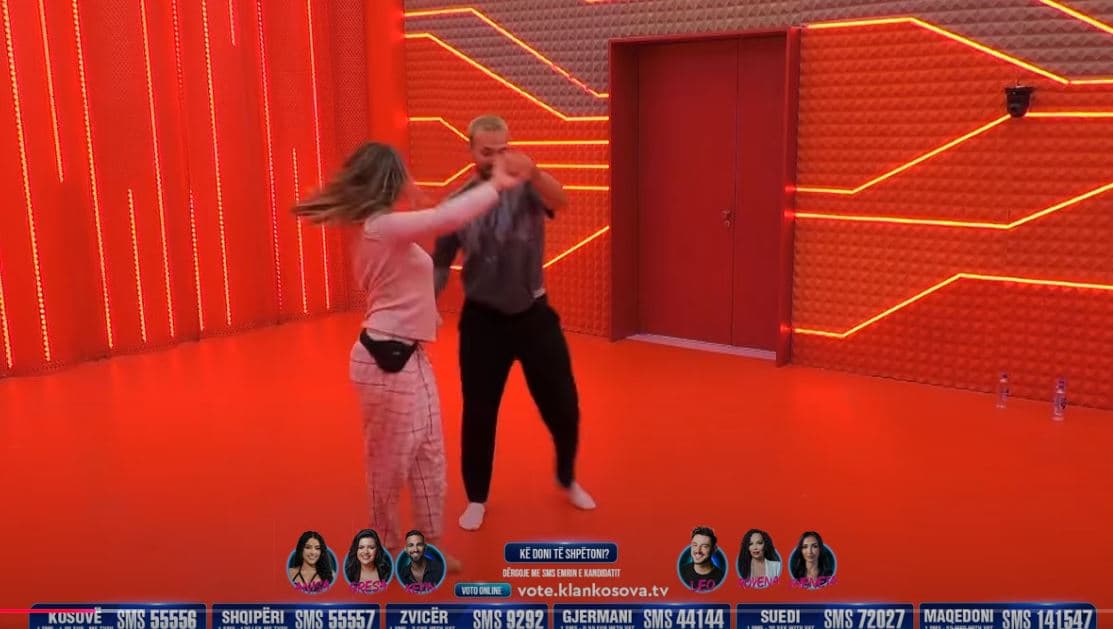 Kevini dhe Lela perfeksionojnë kërcimin e tyre – gati për spektakël! (VIDEO)