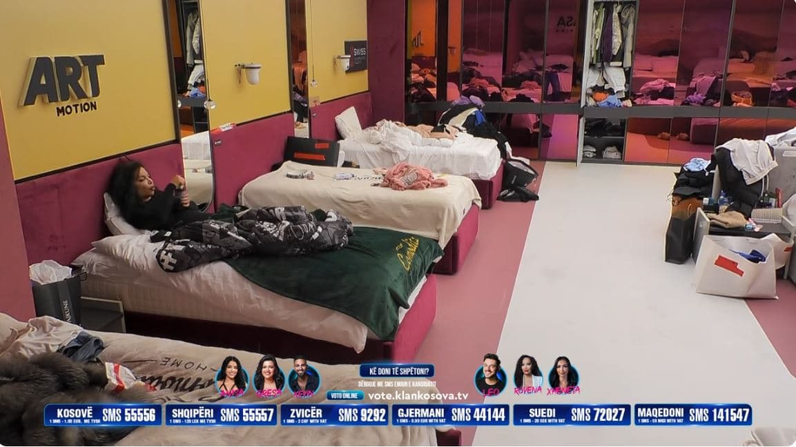 Rovena bojkoton sfidën e ‘Vëllait të Madh’, qëndron vetëm në dhomën e gjumit (VIDEO)