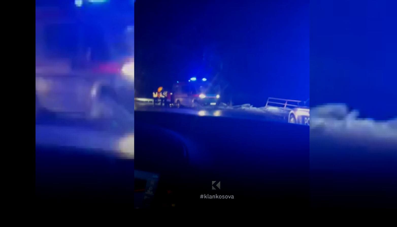 Aksident tek Liqeni i Badocit, dyshohet se ka rënë një veturë