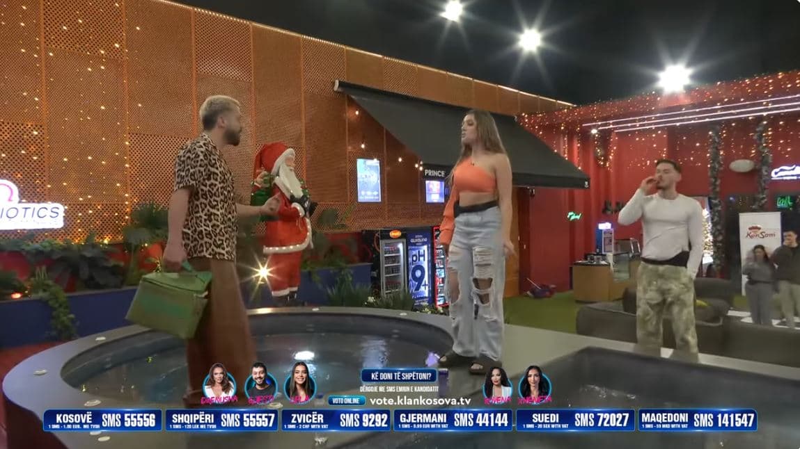 Gjesti hakmerret ndaj Lelës, ia merr produktet e grimit (VIDEO)
