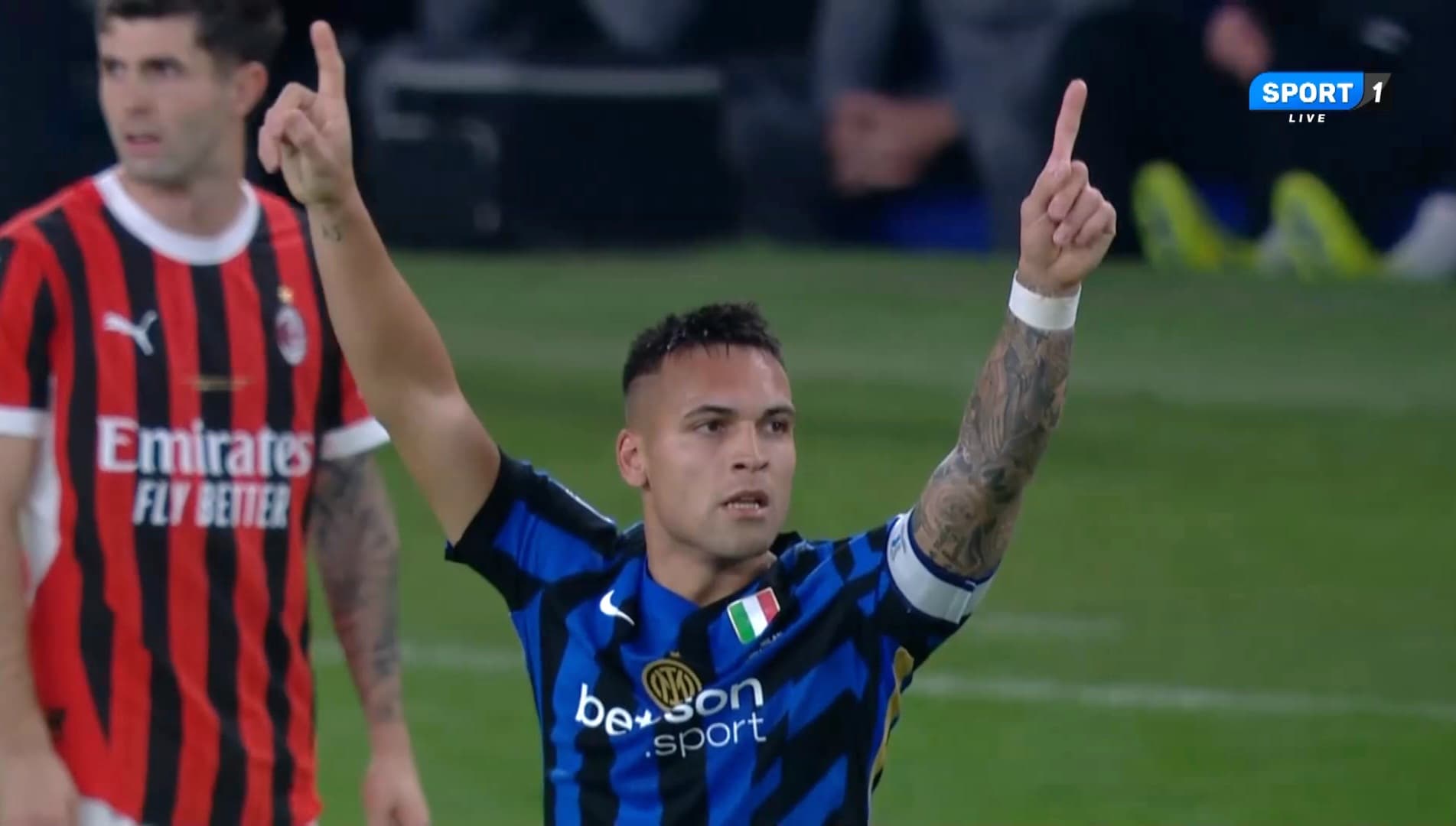 Lautaro Martinez e dërgon Interin në pushim me epërsi 1-0