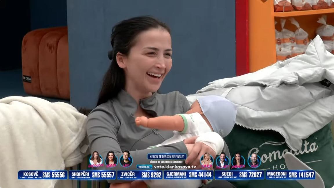 Sfida me ‘foshnja’, Xheneta-Leo-s: Ky është fëmija i Gjestit (VIDEO)
