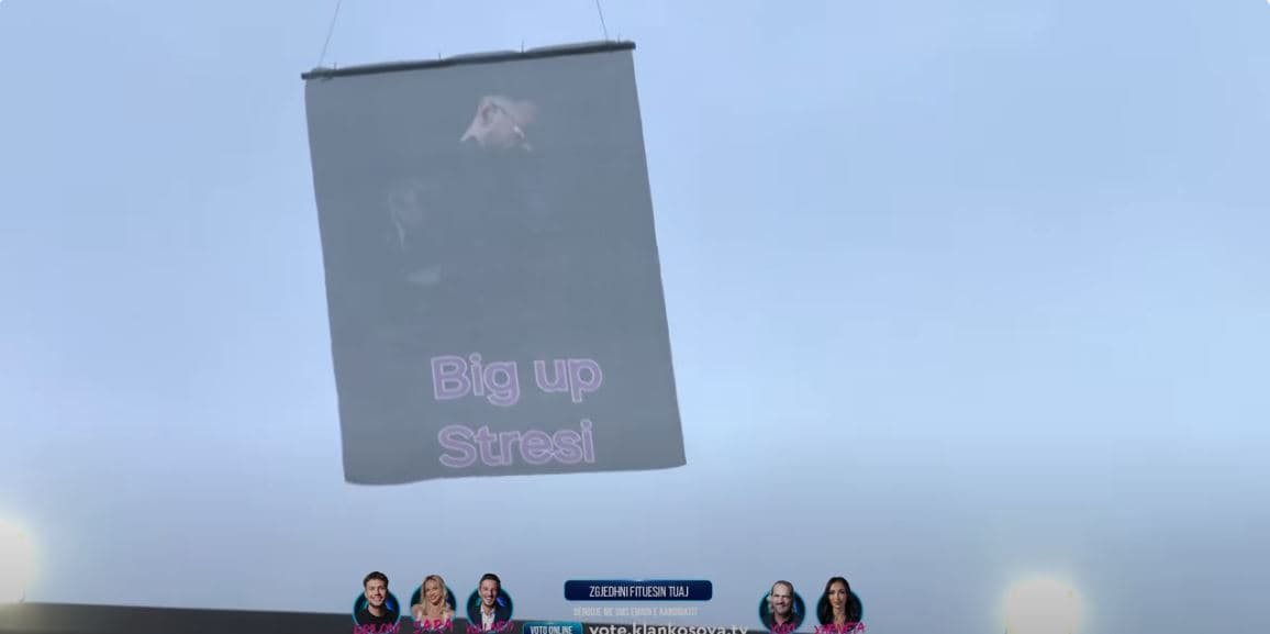 "Big Up Stresi", vie droni i radhës në shtëpi (VIDEO)