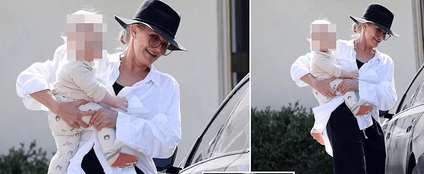 Cameron Diaz shihet për herë të parë në publik me fëmijën e saj të dytë