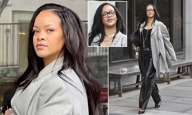 Rihanna shkëlqen me veshjen, fotografohet duke dalë nga gjykata me të dashurin A$AP