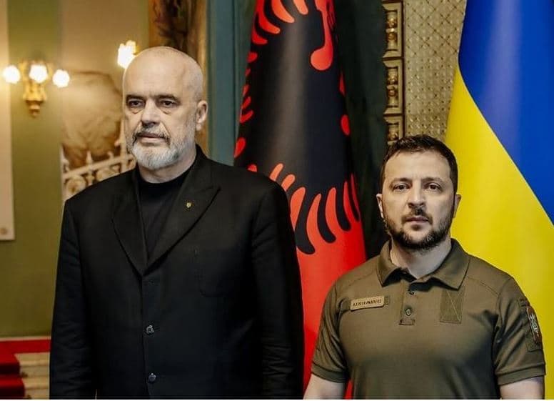 Zelensky pas bisedës me Ramën: Faleminderit Shqipëri për mbështetjen e palëkundur