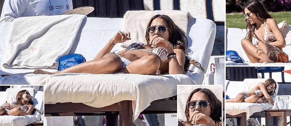 Jessica Alba shijon pushimet, shfaqet tejet joshëse