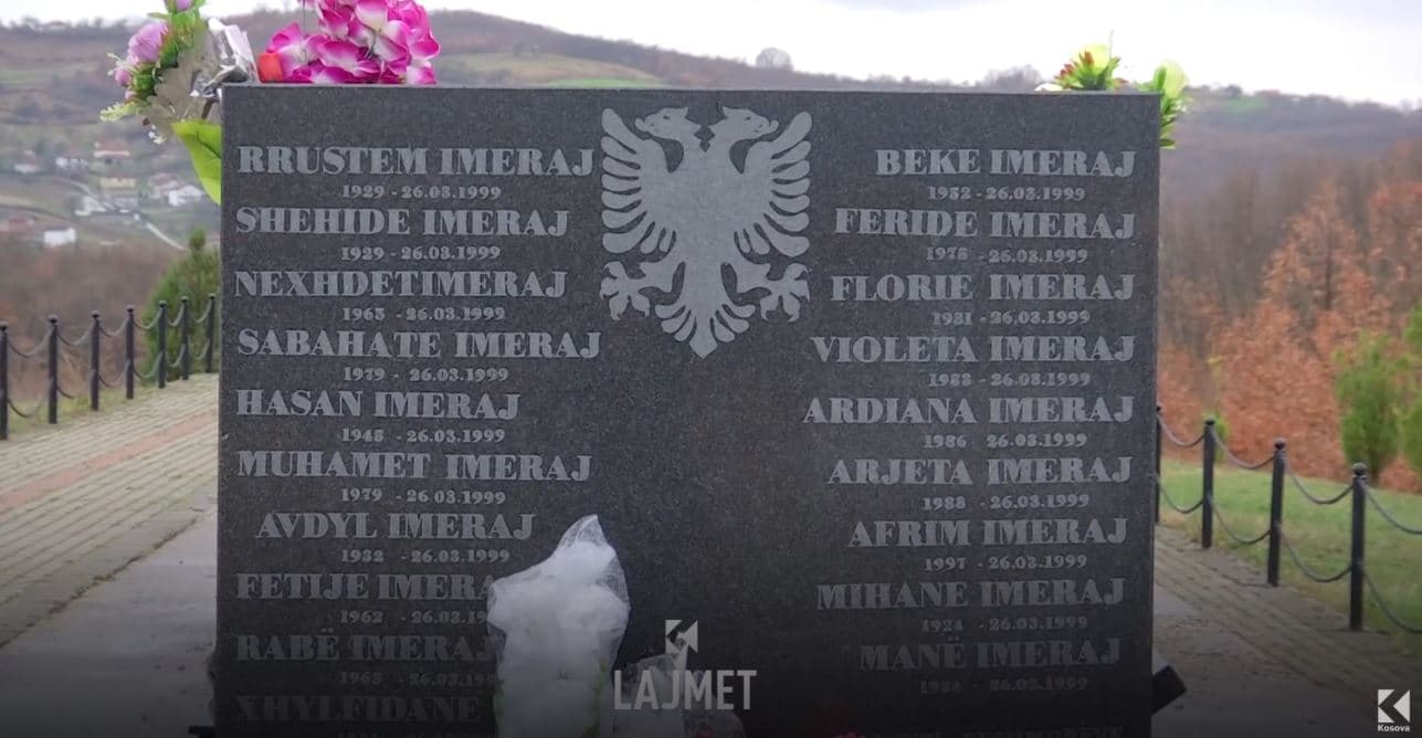 Masakra e Padalishtës: Forcat serbe ekzekutuan 19 anëtarë të familjes Ymeraj (VIDEO)