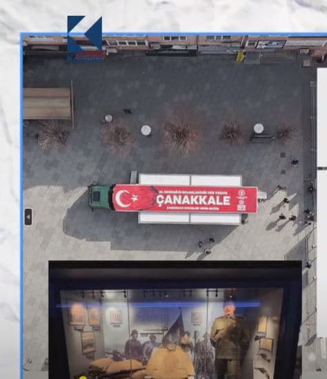 Muzeu Lëvizës i Luftërave të Çanakalasë vjen në Kosovë - Prishtina, ndalesa e parë në Ballkan (VIDEO)