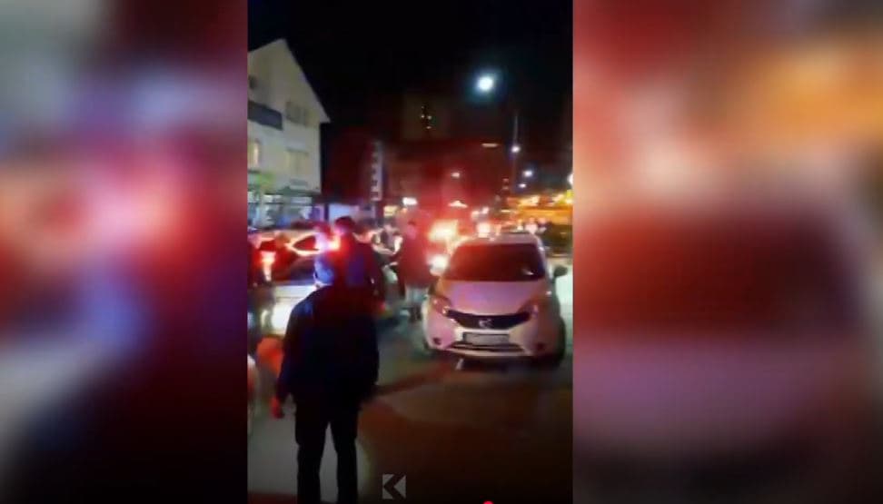 Ja si nisi konflikti mes shoferëve të autobusëve në Prishtinë (VIDEO)