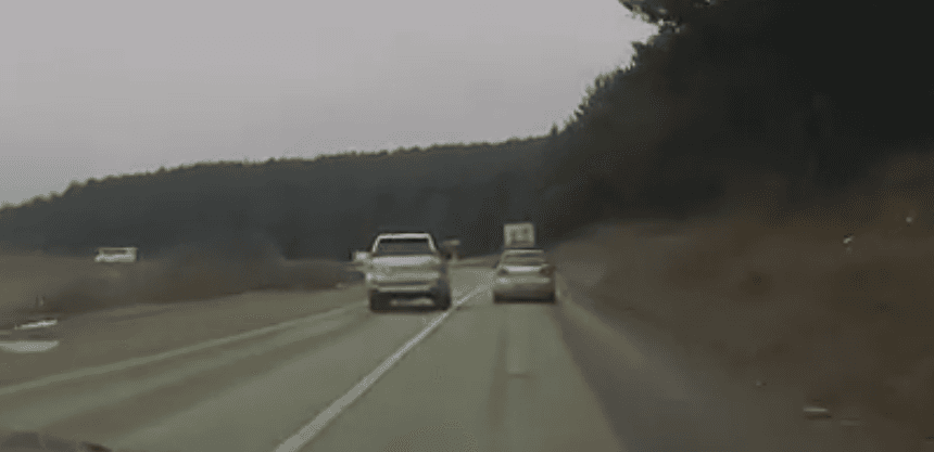 Policia bën tejkalim të rrezikshëm në Gjilan (VIDEO)
