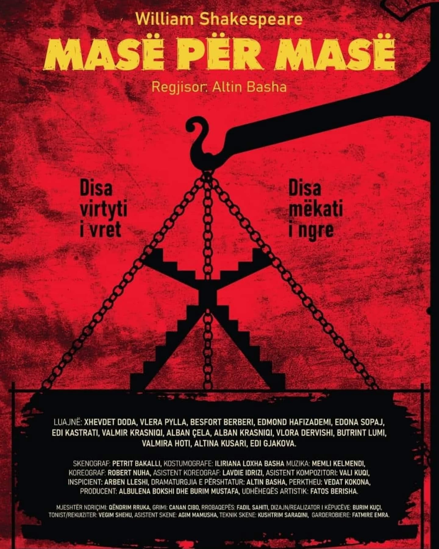 “Masë për Masë” shkon në Prizren për Ditën Botërore të Teatrit
