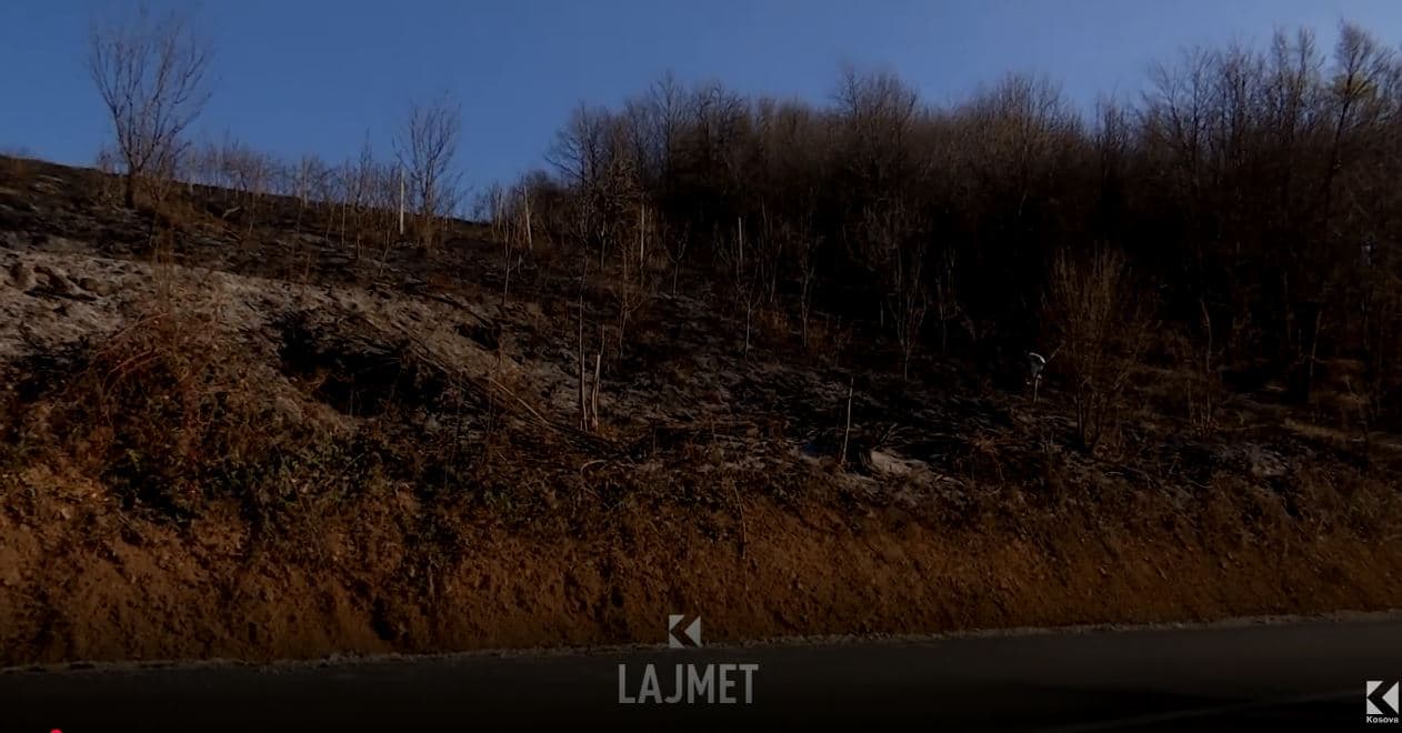 Detaje nga vdekja e të moshuarit nga zjarri fushor në Prapashticë (VIDEO)