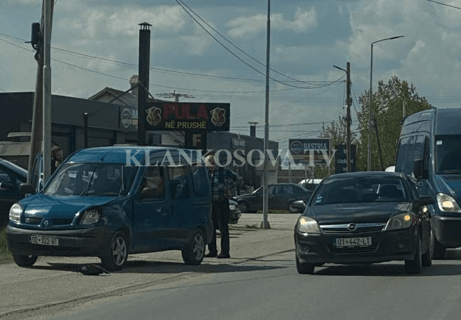 Aksident trafiku në Vushtrri