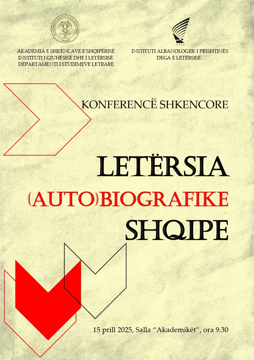 Autobiografia në letërsinë shqipe”, bën bashkë Kosovën dhe Shqipërinë