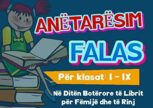 Promovim libri dhe regjistrime falas sot në bibliotekën “Hivzi Sylejmani”