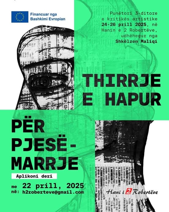 Hapet thirrje për të interesuarit në kritikë arti dhe kulturë