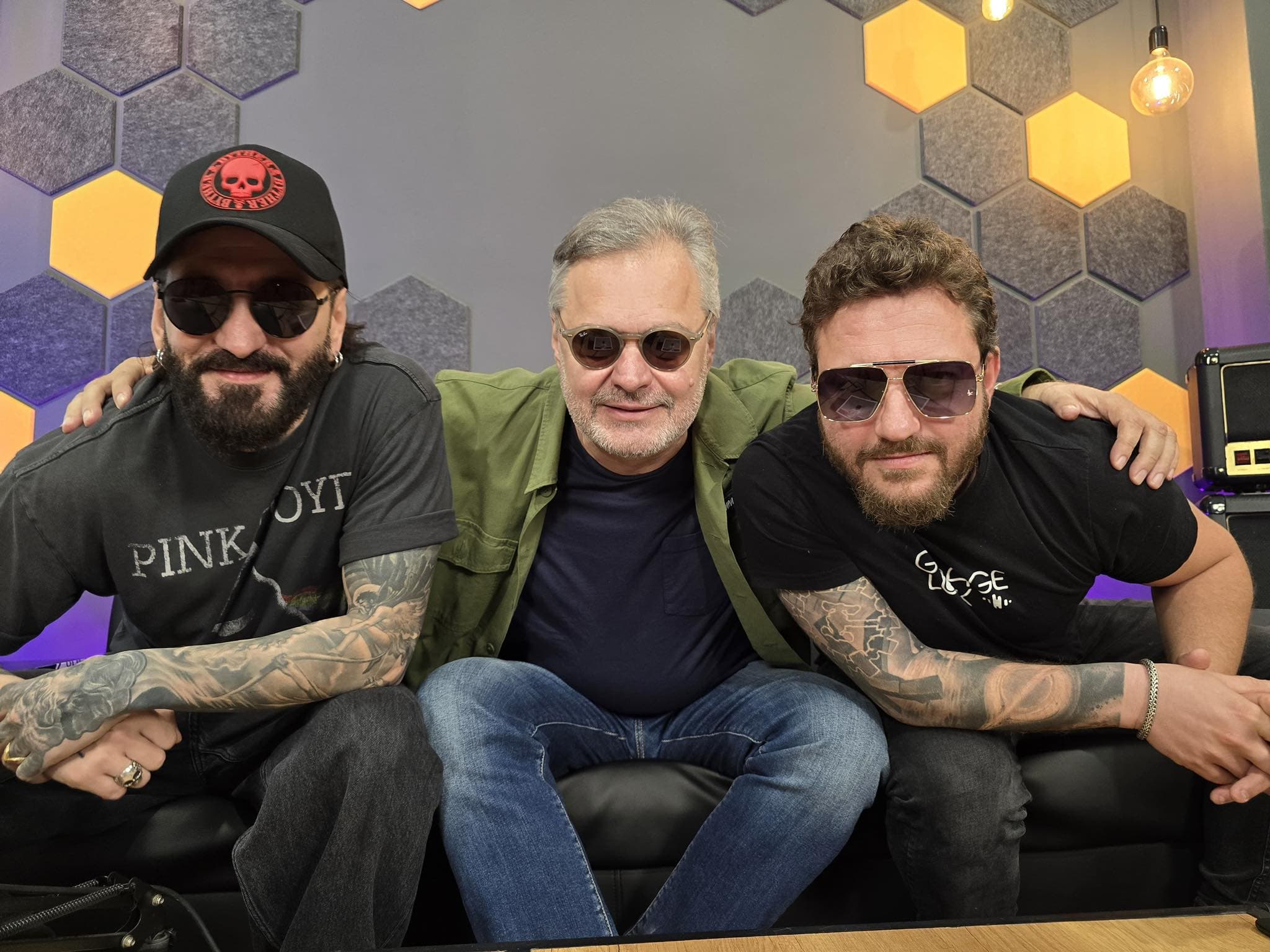 Blushi ndan impresione nga podcasti me Gjokën dhe Bushpepën