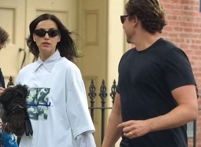 Irina Shayk takon në rrugët e New Yorkut njërin prej ish-të dashurve të saj të famshëm