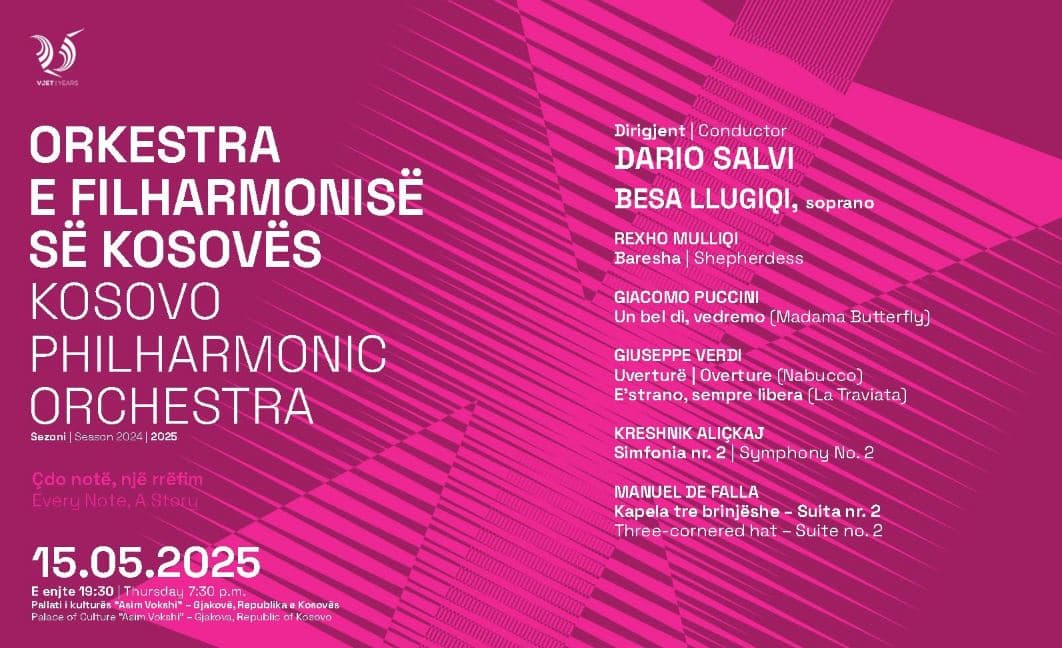Filharmonia e Kosovës sonte me koncert në Gjakovë   