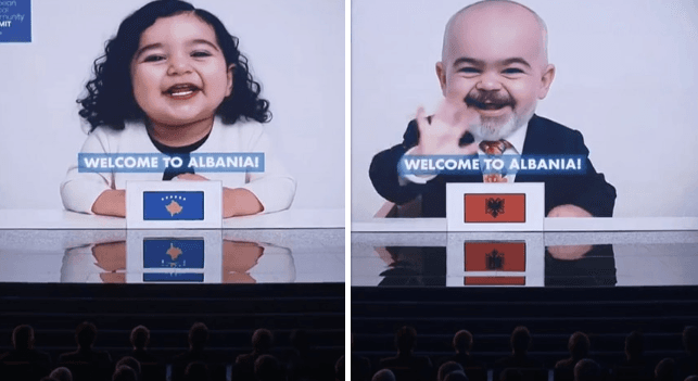 Samiti në Tiranë fillon me video qesharake të gjeneruar me AI - liderët shfaqen si fëmijë të vegjël
