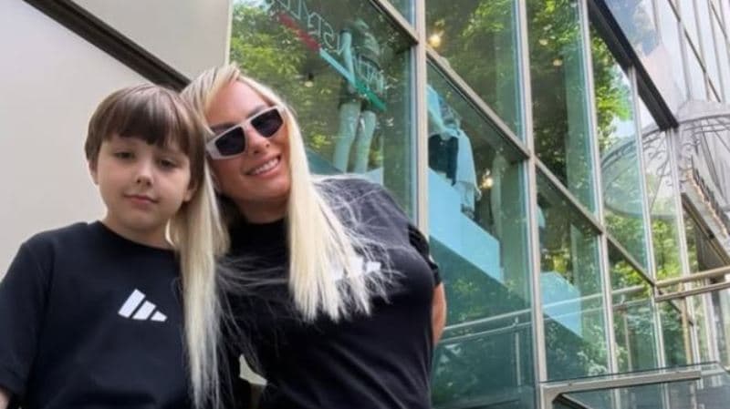 Vesa Luma "matchy -matchy" me të birin