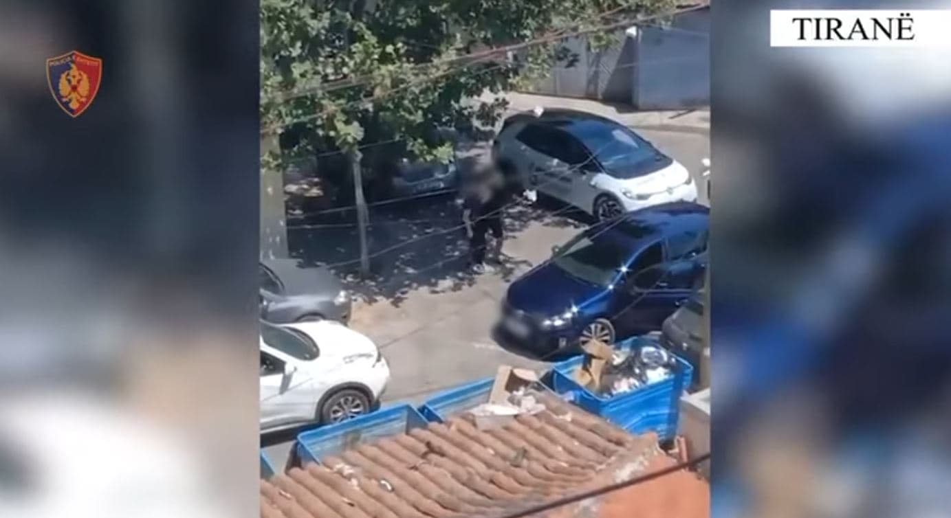 Tiranë: Futi me forcë një person në makinë, arrestohet i dyshuari (VIDEO)