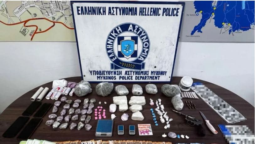 Shpërndanin drogë në Mykonos, arrestohen tre shqiptarë, njëri prej tyre nën hetim nga SPAK-u