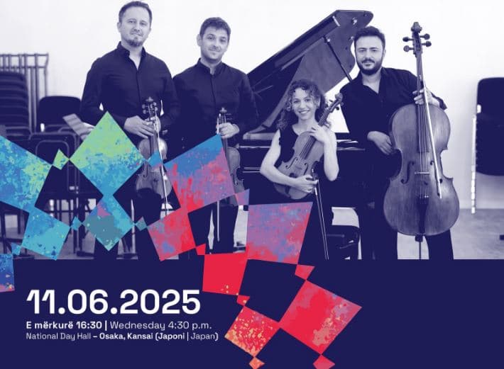 Kuarteti harkor i Filharmonisë së Kosovës dhe sopranoja Adelina Paloja me koncert në Japoni