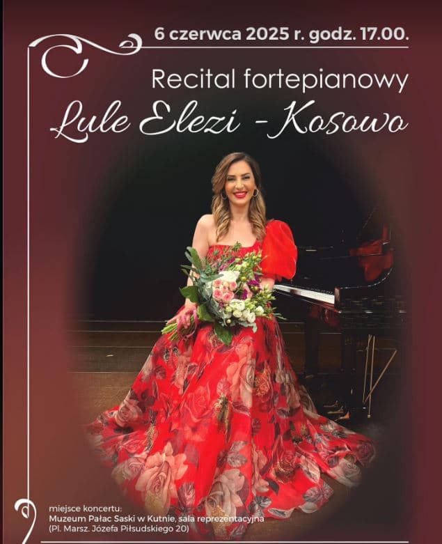 Lule Elezi - pianistja e parë shqiptare që performon në Festivalin “Floralia Muzyczne” në Poloni