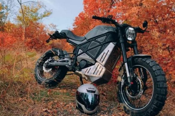 Vidhet një motoçikletë në Prishtinë