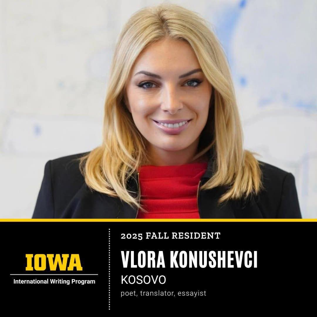 Shkrimtarja Vlora Konushevci e vetmja nga Kosova dhe Shqipëria në International Writing Program