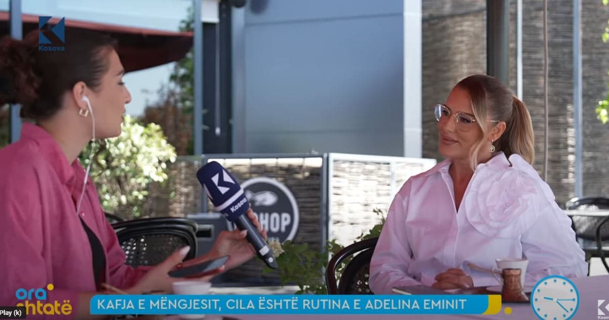Adelina Emini rrëfen rutinën e përditshme: Nga ecja në park te momentet me prindërit dhe mbesat (VIDEO)
