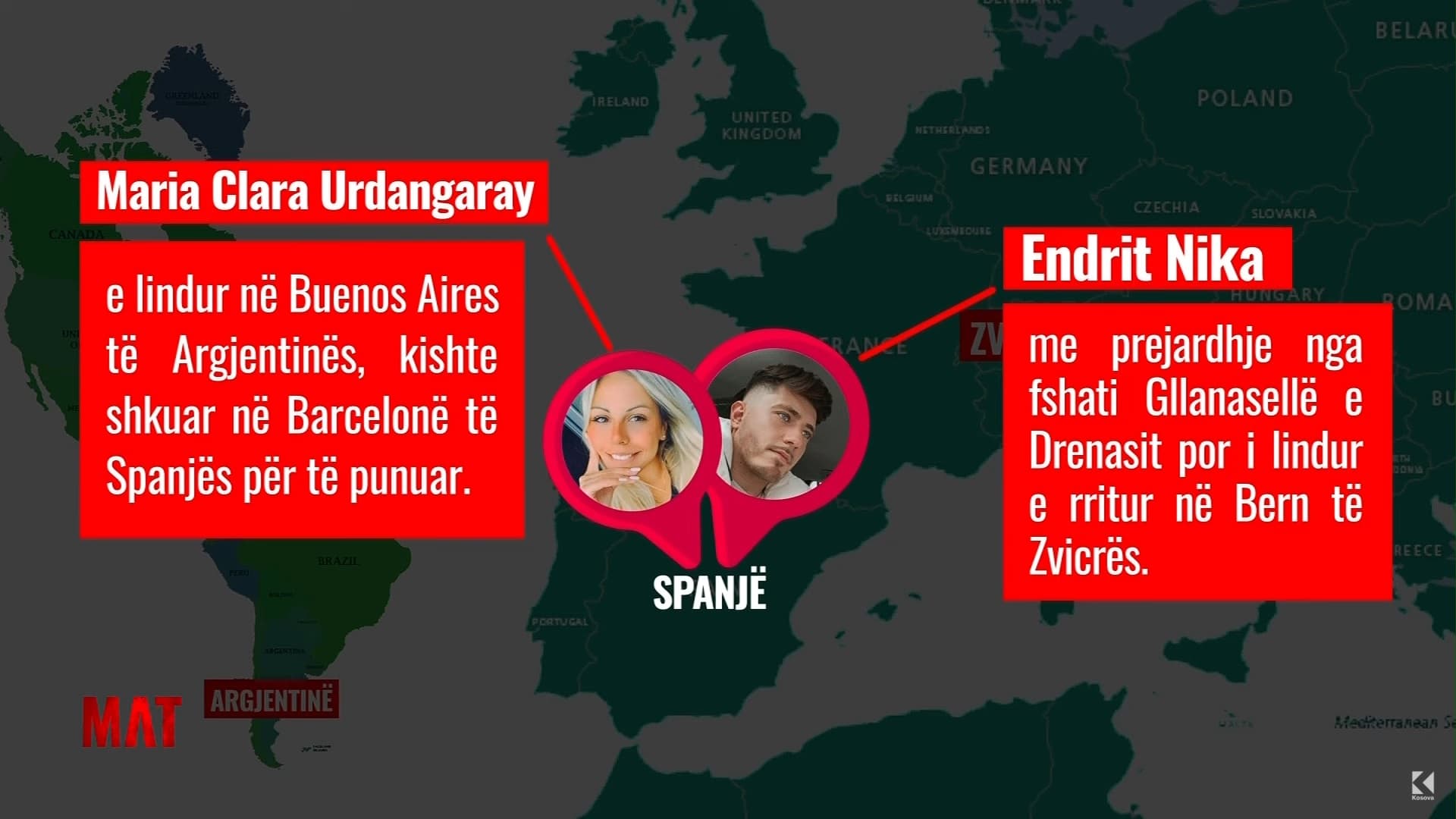Si u njoftuan Maria Clara dhe Endrit Nika? (VIDEO)