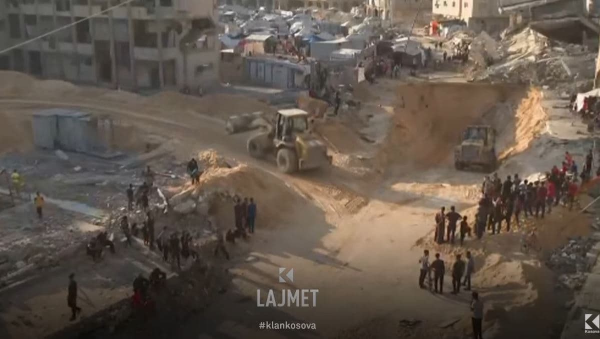 Kërkimet në Khan Yunis, Hamasi gërmon për trupat e pengjeve (VIDEO)